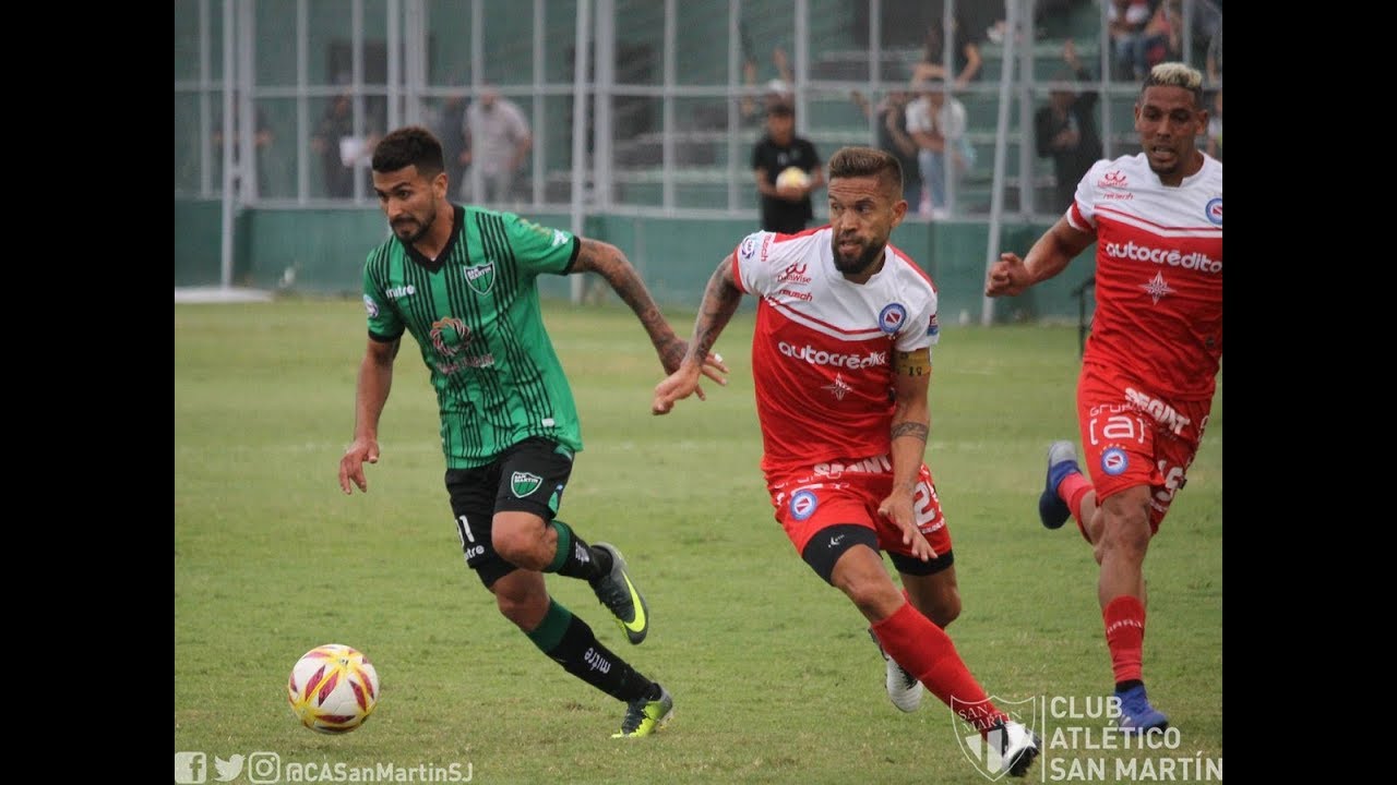 Fecha 23: resumen de San Martín de San Juan - Argentinos Juniors - YouTube