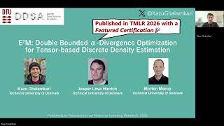 Celebrity [TMLR 2026, Featured Certification] Double Bounded α-Divergence Optimization for Density Estimation Wealth