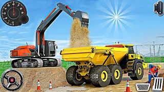 City Bridge Builder Games 3D - Construction Crane Driving Sim | Android Gameplay #2 screenshot 1