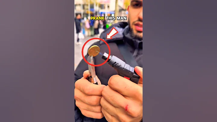 it feels like being electrocuted, right?#funny #shorts #prank