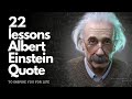 Unlock Einstein&#39;s Wisdom: What are the 22 Life-Changing Lessons He Shared?