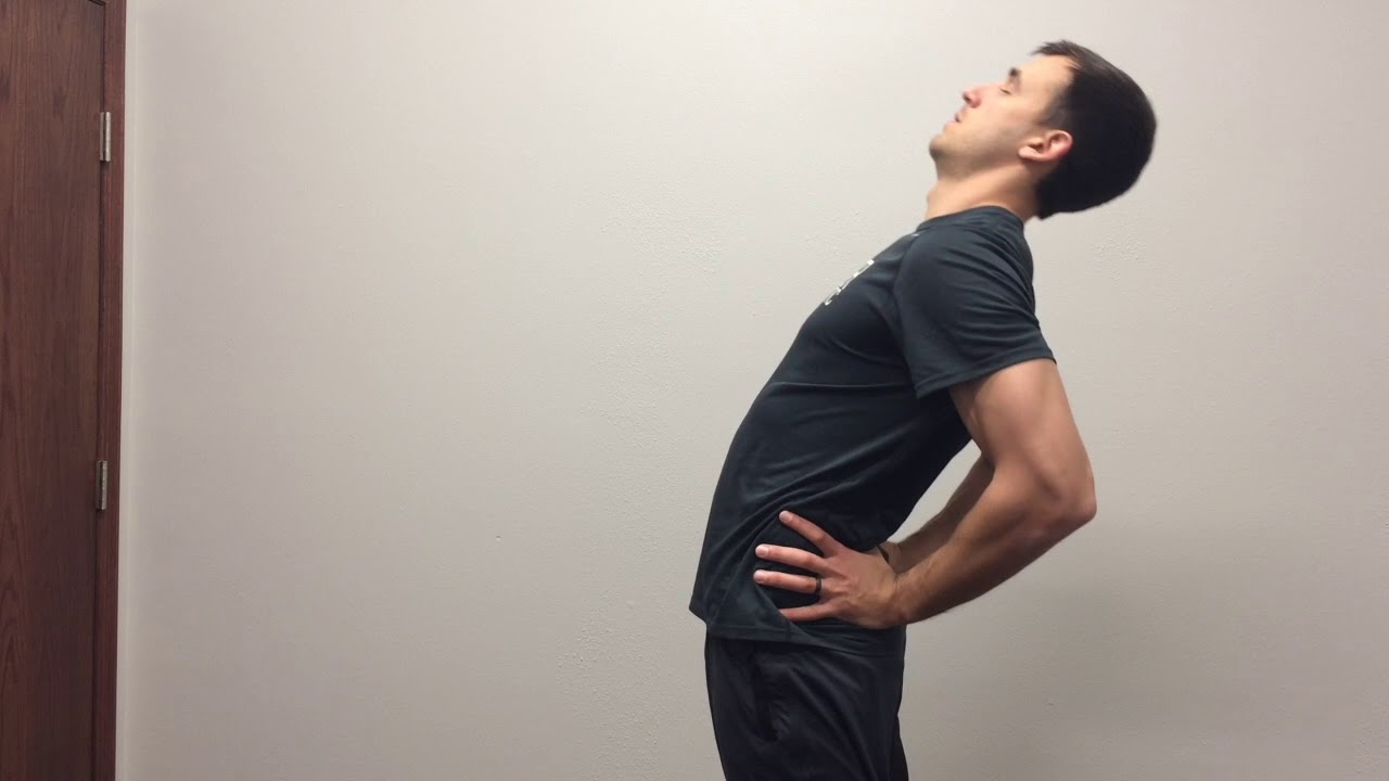 Mckenzie Standing Extensions YouTube