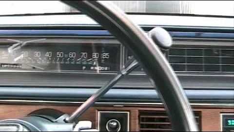 1985 Oldsmobile 98 cold start and drive