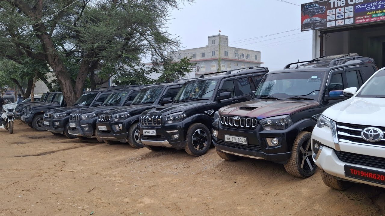 The car collection jui road Badhra Haryana new year best offer 🫴 Scorpio ♏ swift ✅ thar ✅ fortuner ✅