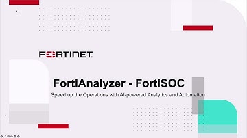 Speed Up Operations with AI-Powered Analytics and Automation | FortiSOC