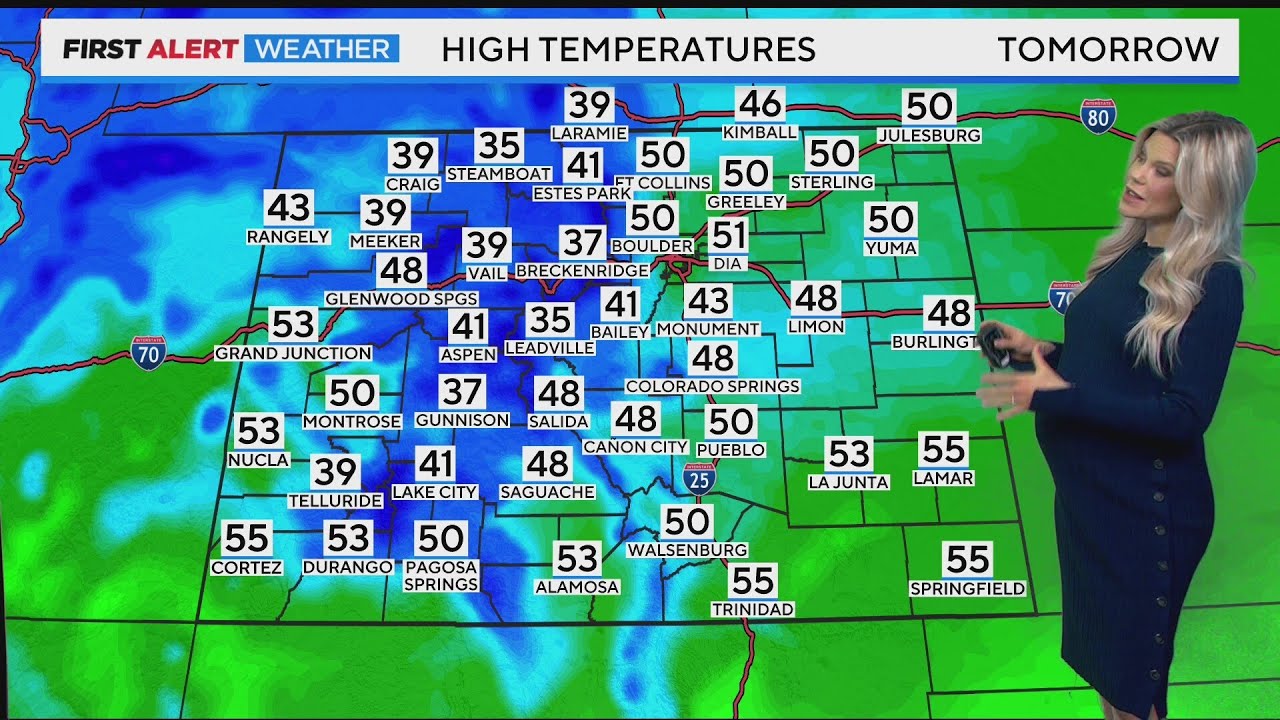 Mild And Breezy Before Next Chance For Snow - YouTube