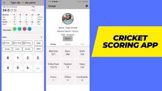 Cricer cricket scoring Android app screenshot 5