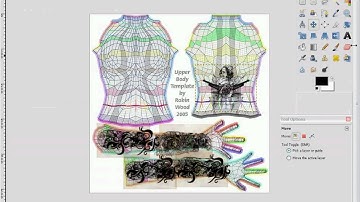 From Gimp to Second Life Tutorials-How To Make Tattoos (With Transparency)