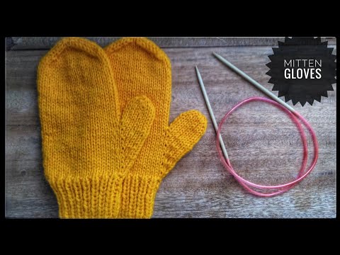 Video: How To Knit Mittens Gloves