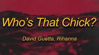 David Guetta, Rihanna - Who’s That Chick (TikTok, Sped up) She's been a crazy Dita, Disco diva