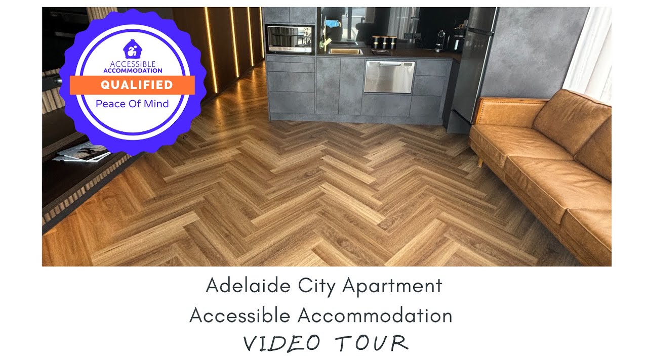 Adelaide City Luxury Apartment Accessible Accommodation - YouTube