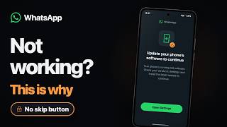 Why WhatsApp now wants you to update your phone screenshot 2