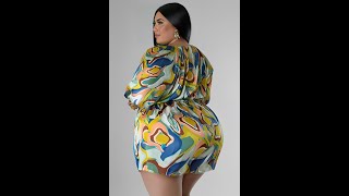 Check out this Plus Size Lingerie Model Curvy Multi Summer Clothing Haul! #plussize #temuhaul #curvy