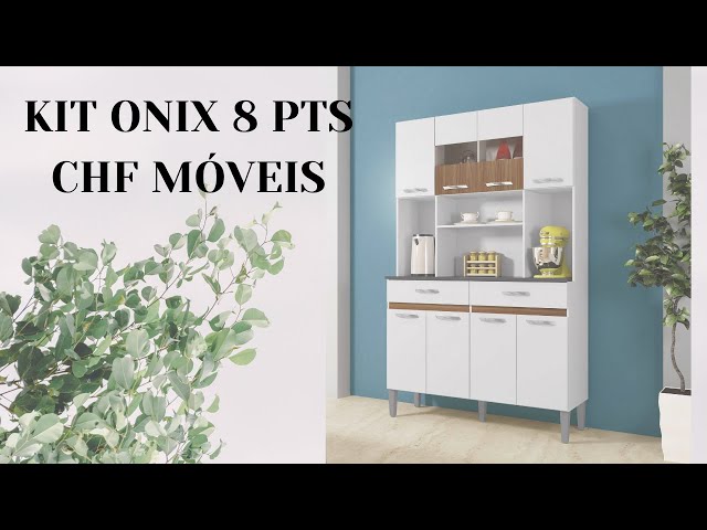 Montagem do Kit Onix 8 Portas CHF Móveis 