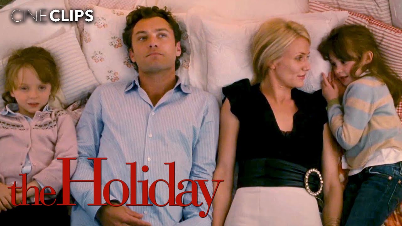 The Holiday Amanda Meets Graham's Girls (ft. Cameron Diaz & Jude Law