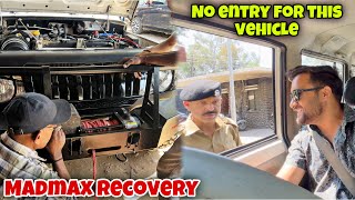 Bolero ko recovery vehicle banana tha sabse tough task | Stopped by police again