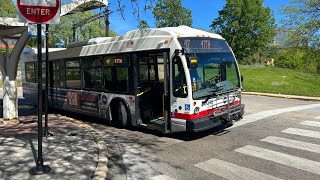 CTA Bus Ride On Route 47 47th From Lake Park Terminal To Ashland CTA Nova Bus Lfs 2014 #8040