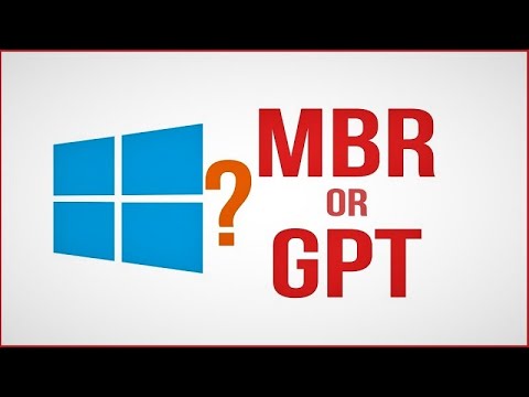 How Solve GPT MBR problem while installing Windows 10 - YouTube