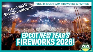 Epcot New Years Eve Fireworks 2026 Cheers To The New Year A Sparkling Celebration Full Show