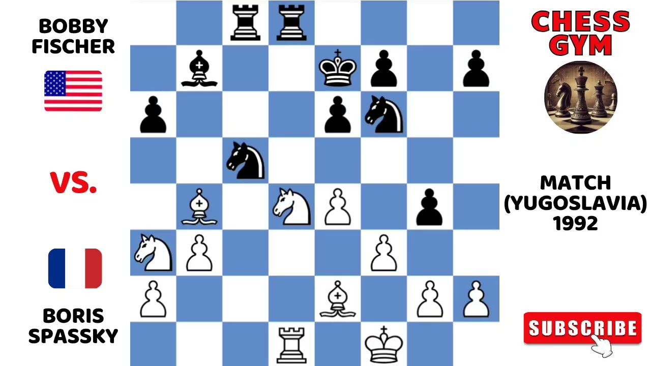 Boris Spassky vs Bobby Fischer. Match (Yugoslavia)1992. - YouTube
