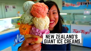 Biggest ICE CREAMS in New Zealand + Pokeno's famous bacon | Ultimate Kiwi big breakfast in Waikato