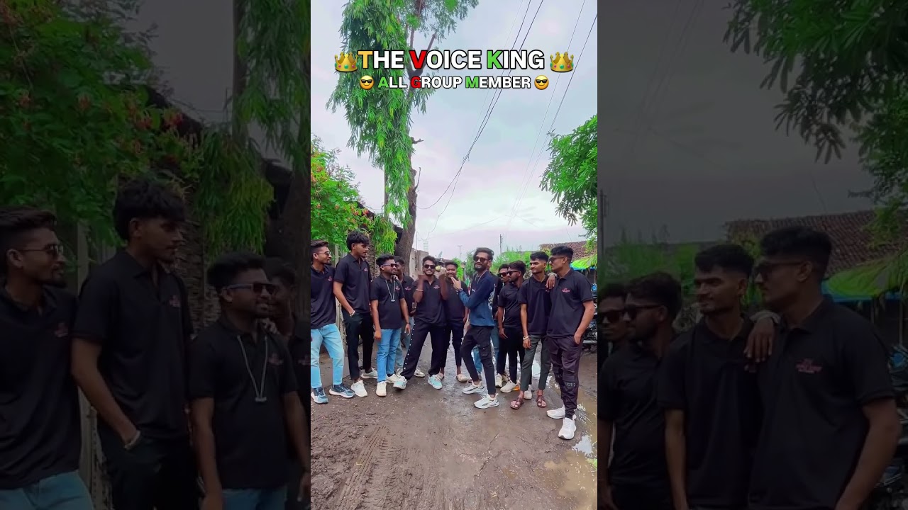 first day 😮 Kk the voice king full group