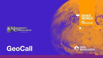 University of the Cordilleras: GeoCall | ASU Devex World Hackathon