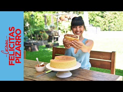 How to make a classic, fluffy and moist sponge cake | Felicitas Pizarro