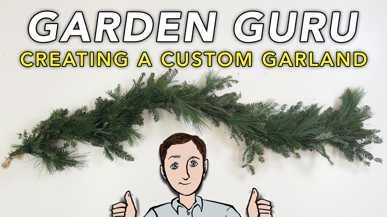 How to Make A Fresh Cut Garland Dig In YouTube