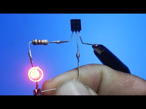 How to Make a Touch Switch Sensor: DIY Electronics Tutorial