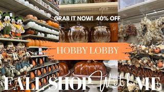 RUN to Hobby Lobby New Fall Decor 2026 40 OFF Sale Best Finds Before They re Gone