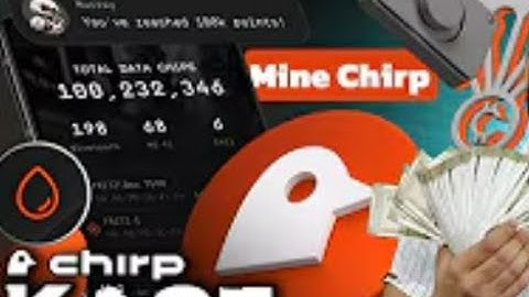 Chirp Sui Airdrop - Mine Free $CHIRP Token - Run KAGE Node airdrop free to join