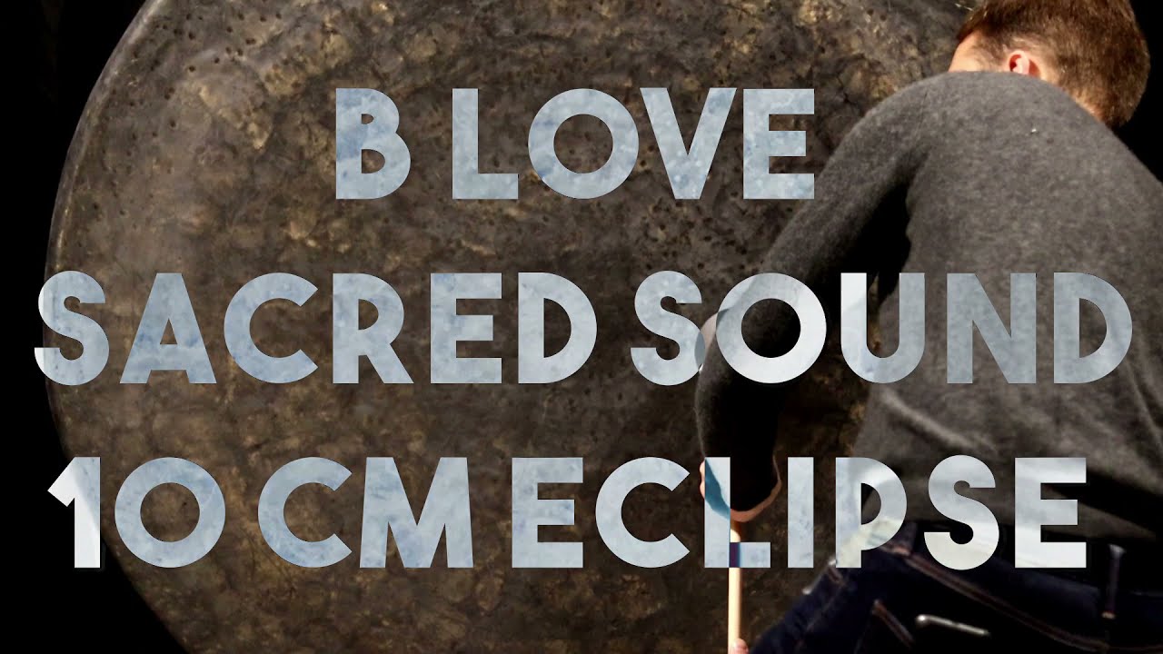 B Love Sacred Sound 10 cm Eclipse Low Flumies - Gongs Unlimited