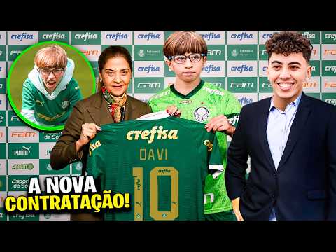 O PALMEIRAS CONVIDOU MEU IRMÃOZINHO PRA FAZER UMA PENEIRA!!