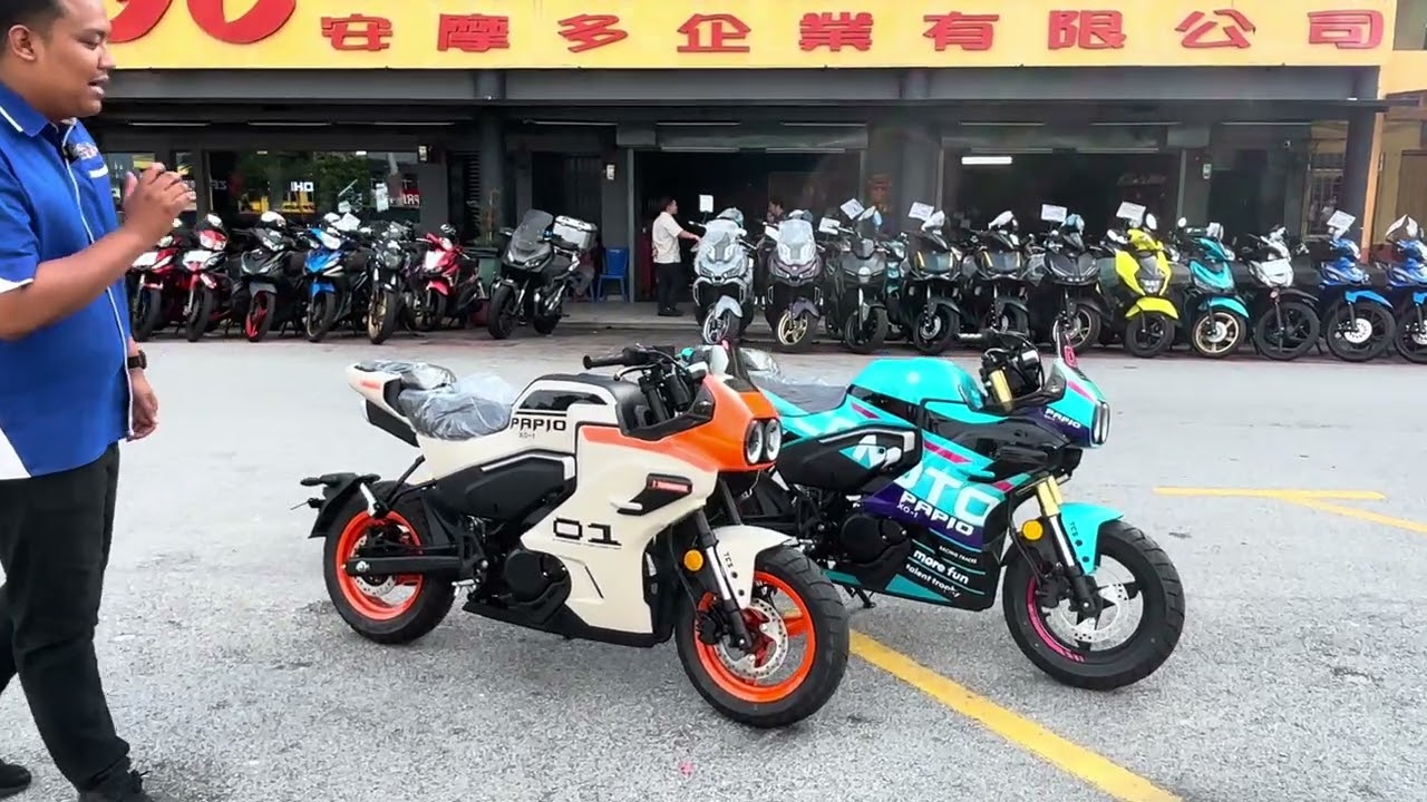 CFMOTO PAPIO RACER XO 125 Warna Baharu Ready Stock Bulanan Hanya 2XX 