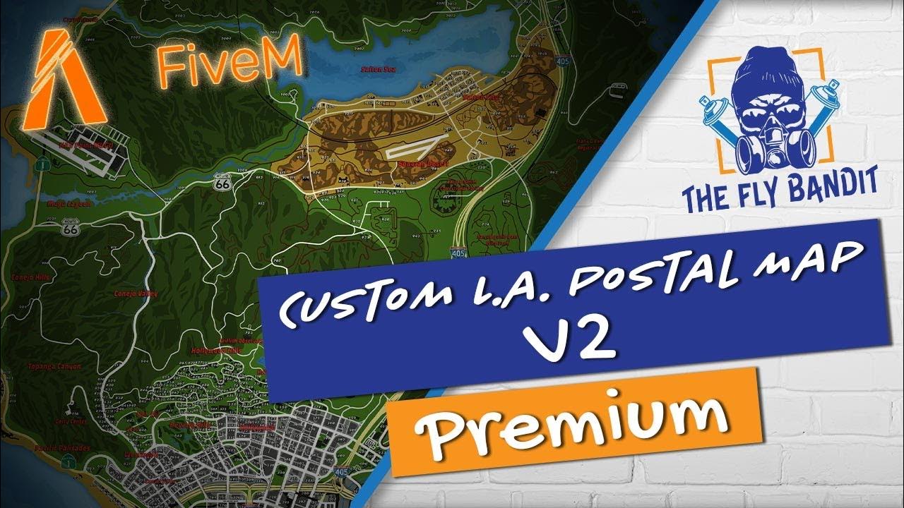 Postal Map Fivem Free Scripts Download