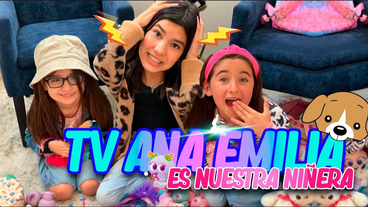 TV ANA EMILIA ES MI NIÑERA POR UN DIA 🤩/ GANÉ APUESTA POR UN PERRITO 🐶