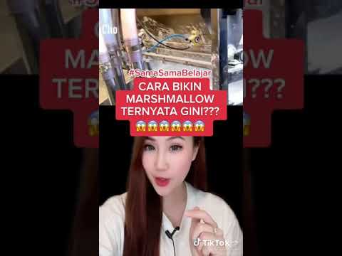 Video: Cara Cepat Membuat Marshmallow Apel Buatan Sendiri