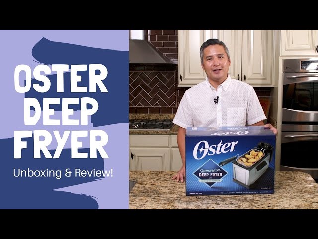 Oster Deep Fryer Unboxing and Review 