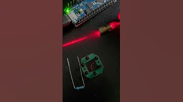 Arduino nano every PWM laser fading #shorts