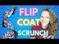 FLIP COAT SCRUNCH -- SUPER EASY CURLY HAIR STYLING TECHNIQUE