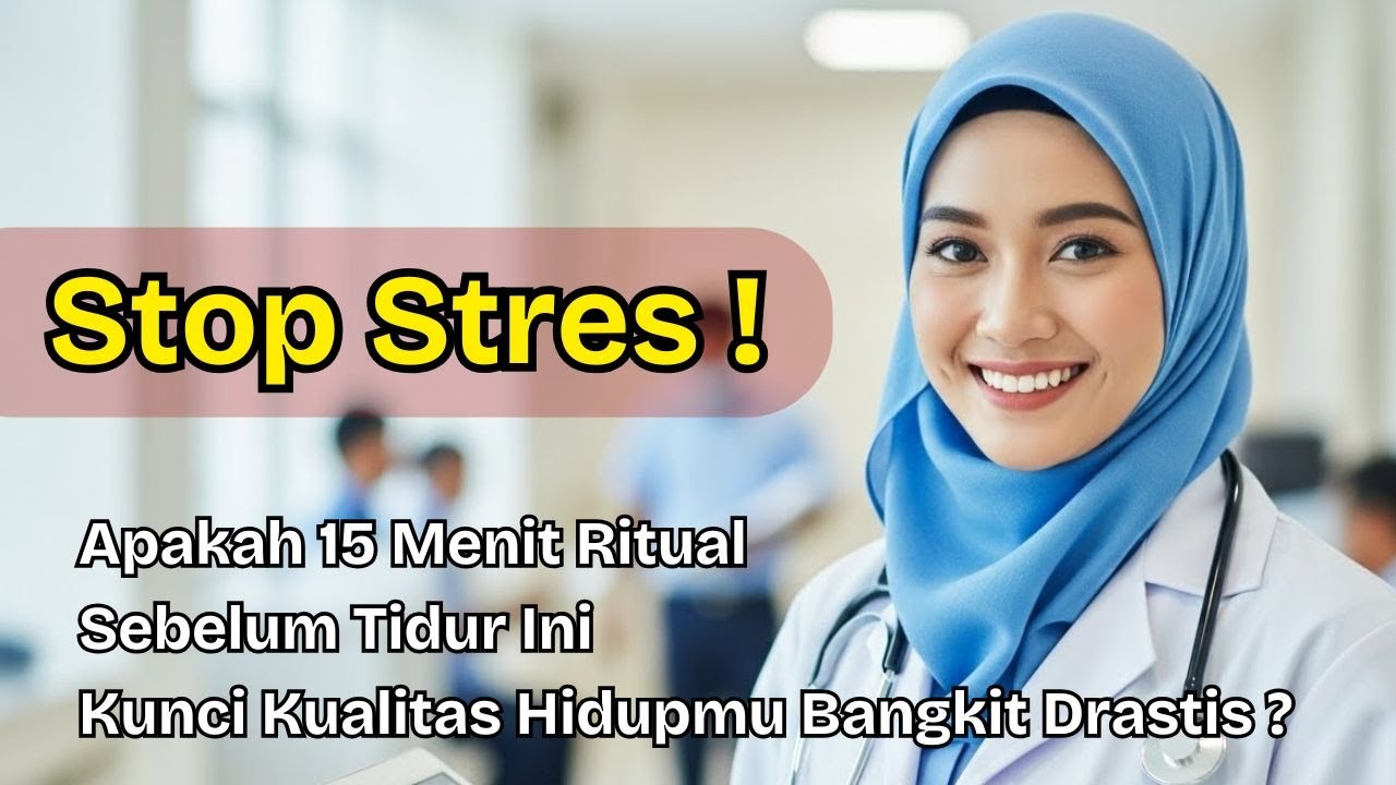 Stop Stres! Apakah 15 Menit Ritual Sebelum Tidur Ini Kunci Kualitas Hidupmu Bangkit Drastis?