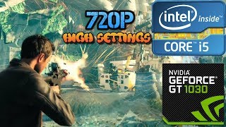 Quantum Break Test - I5 2500 - GT 1030 - 12GB RAM