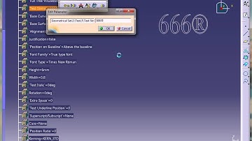 Type3 CAA V5 - Text in Catia V5