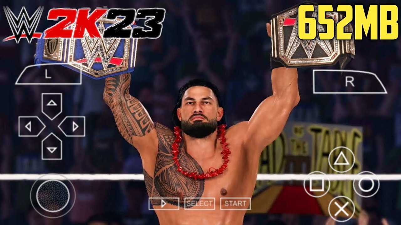 How to Download wwe 2k23 PPSSPP Mod on Android 