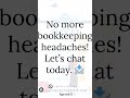 Bookkeeping Services for Small Businesses in US #shortvideo #buisness