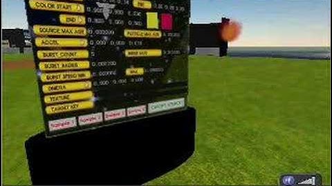 Secondlife, particle source maker