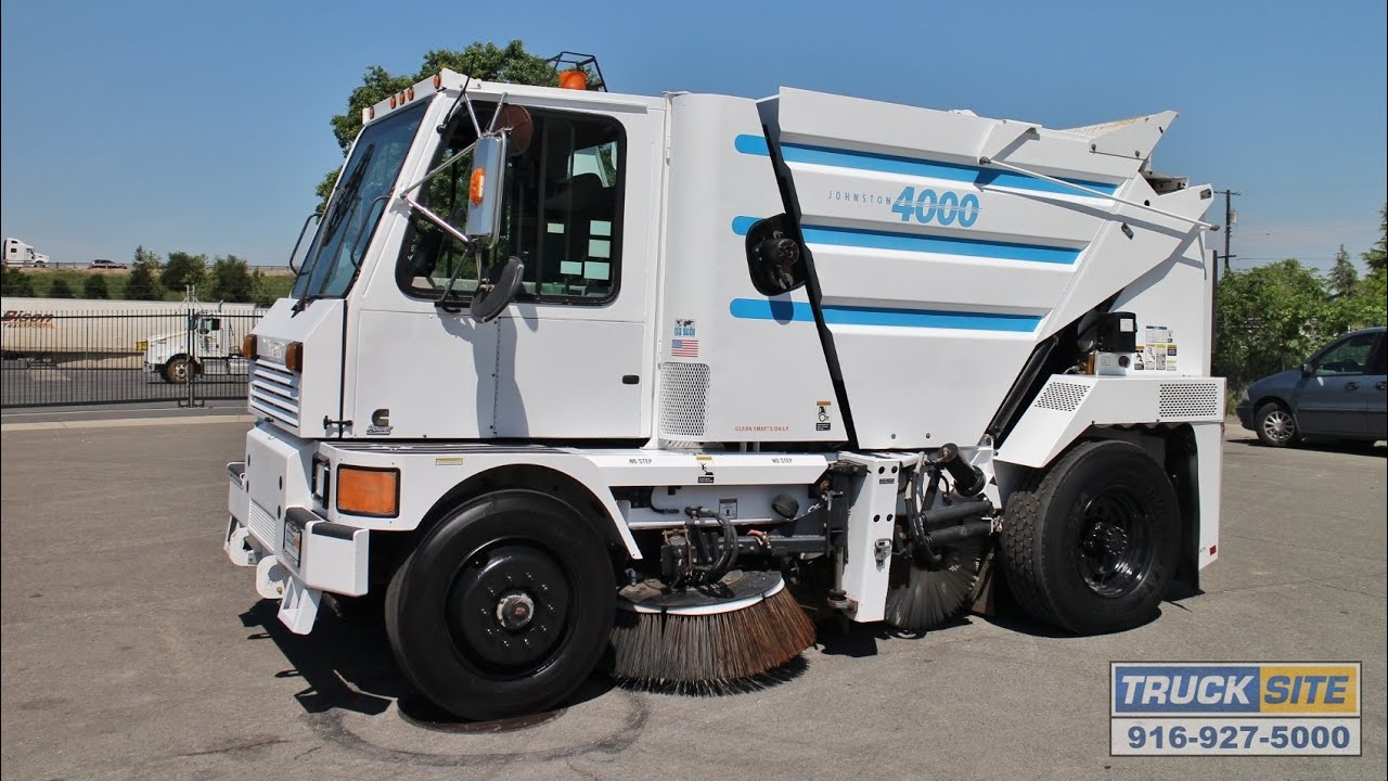 Used 2005 Johnston 4000 Street Sweeper for sale - YouTube