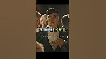Sigma Rule 😎🔥 ~ Thomas Shelby Dangerous Character 😈 #shorts #motivation #quotes #attitude