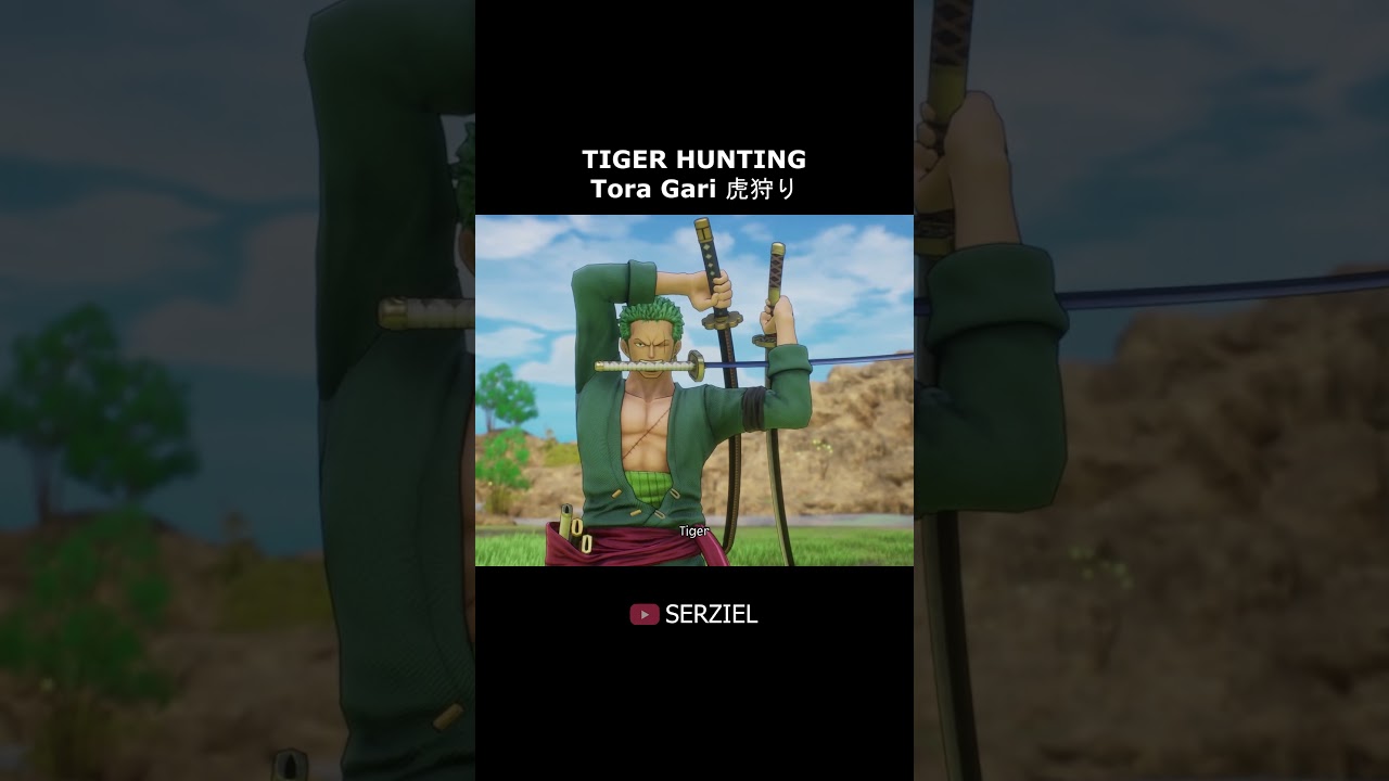 Zoro - Tora Gari 虎狩り (Tiger Hunting) - ワンピース